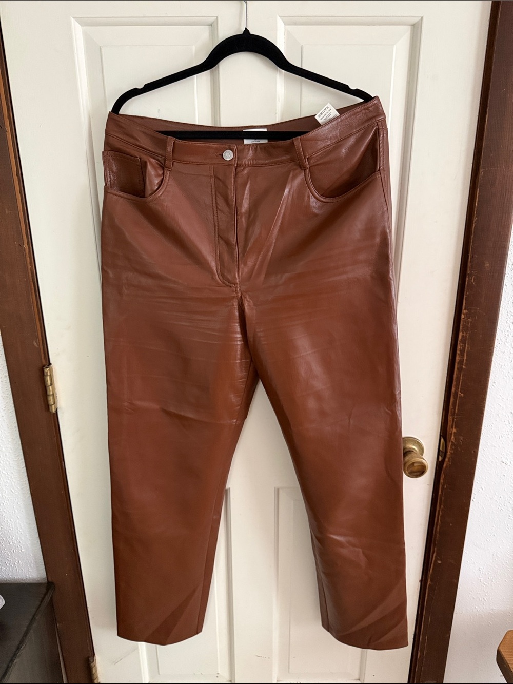 Aritzia Melina Vegan Leather Pants